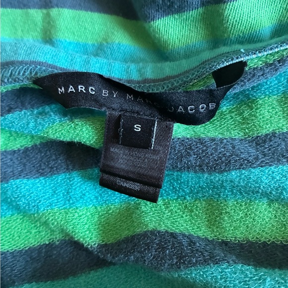 Vintage Marc Jacobs Striped Green and Blue Women's romper - Picture 6 of 6